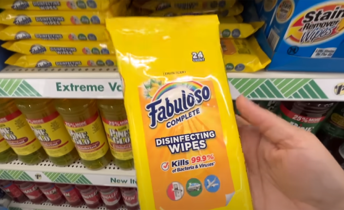 fabuloso wipes from dollar tree